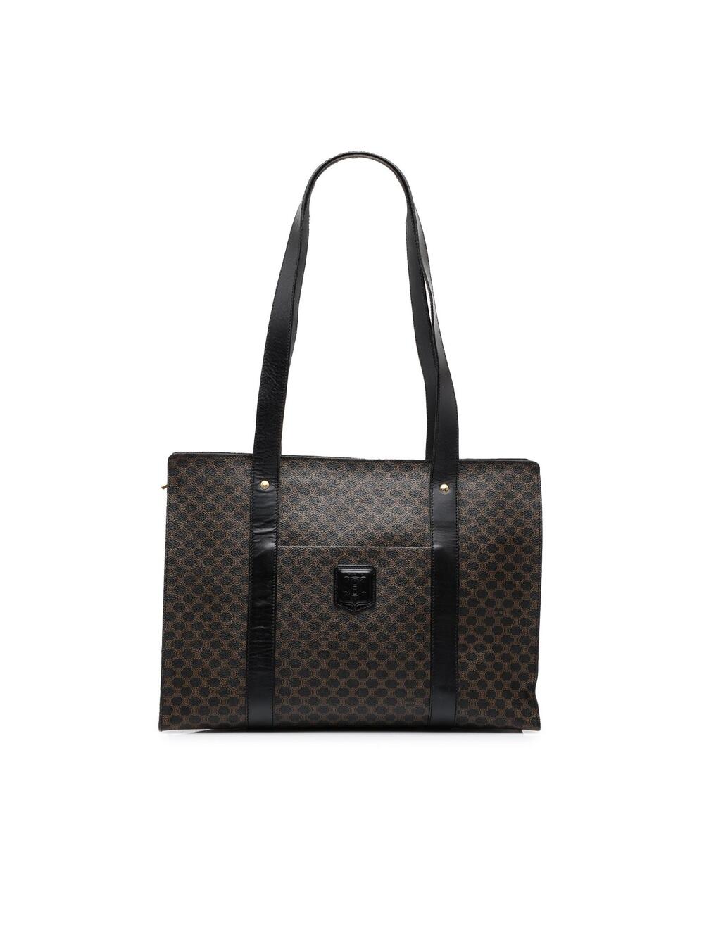 Celine Macadam Coated Canvas Tote Pre- #358273C53B